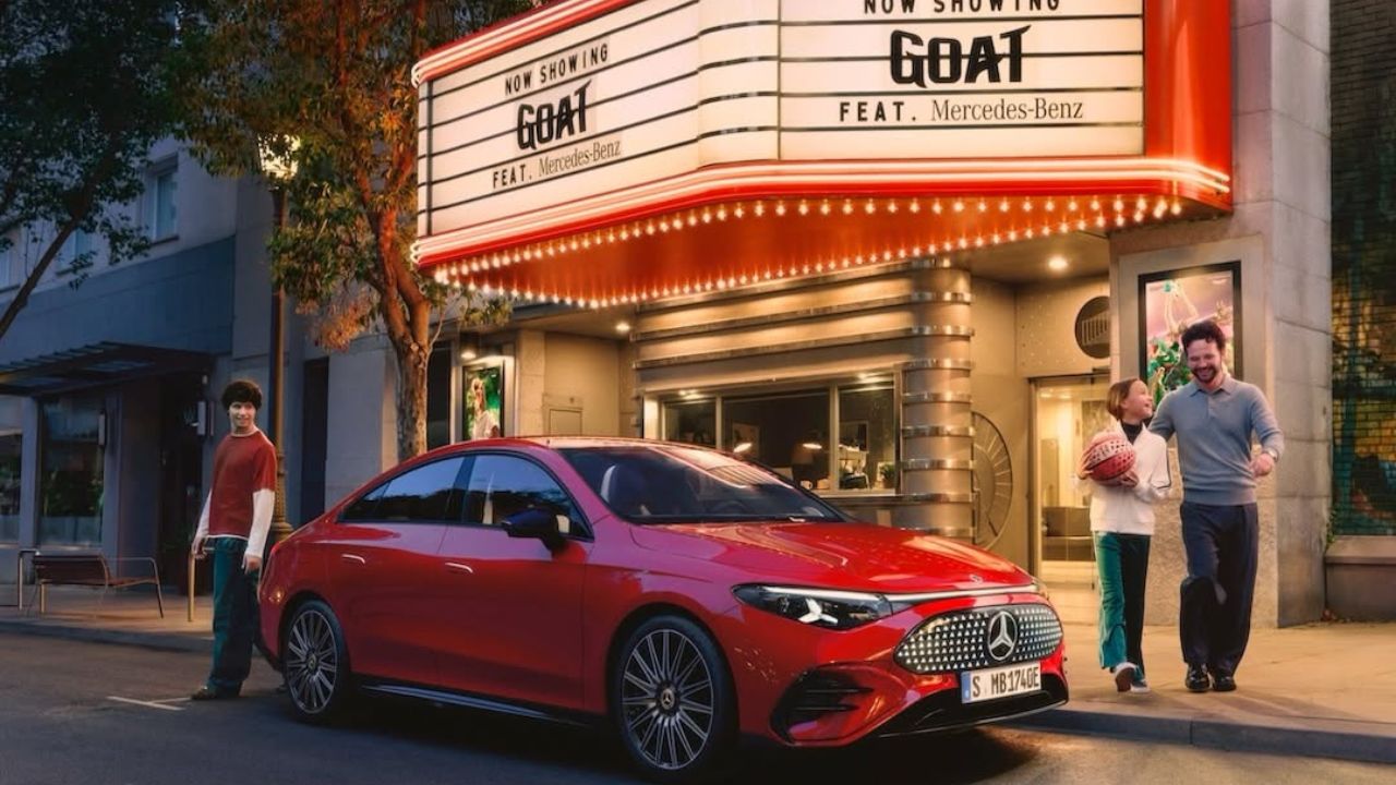 Mercedes Benz and Sony Animation hype GOAT film with new CLA, GLC EV