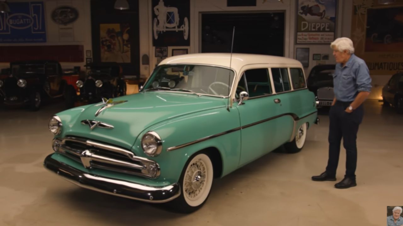 Jay Leno takes a forgotten 1950s Hemi wagon out of hiding