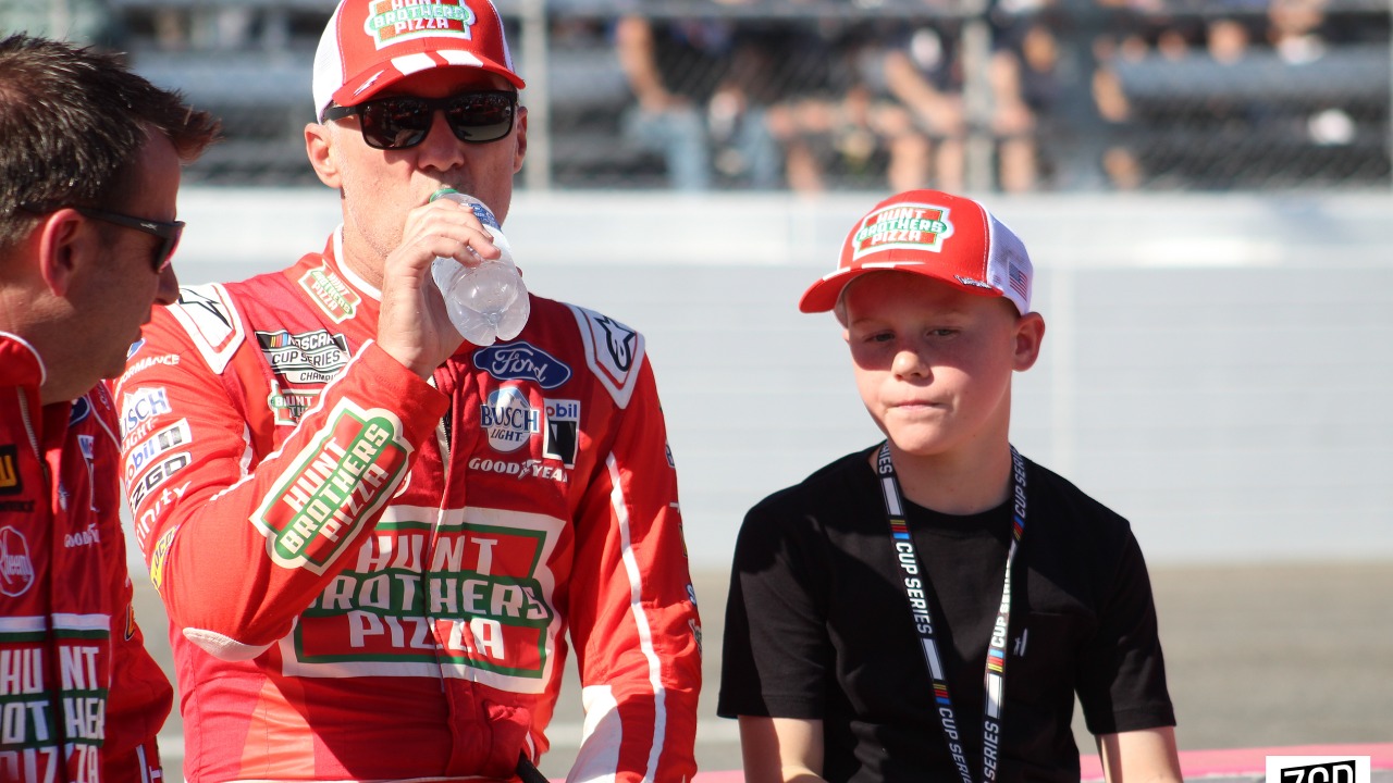Kevin Harvick’s kid torches dad after ruthless bump for victory