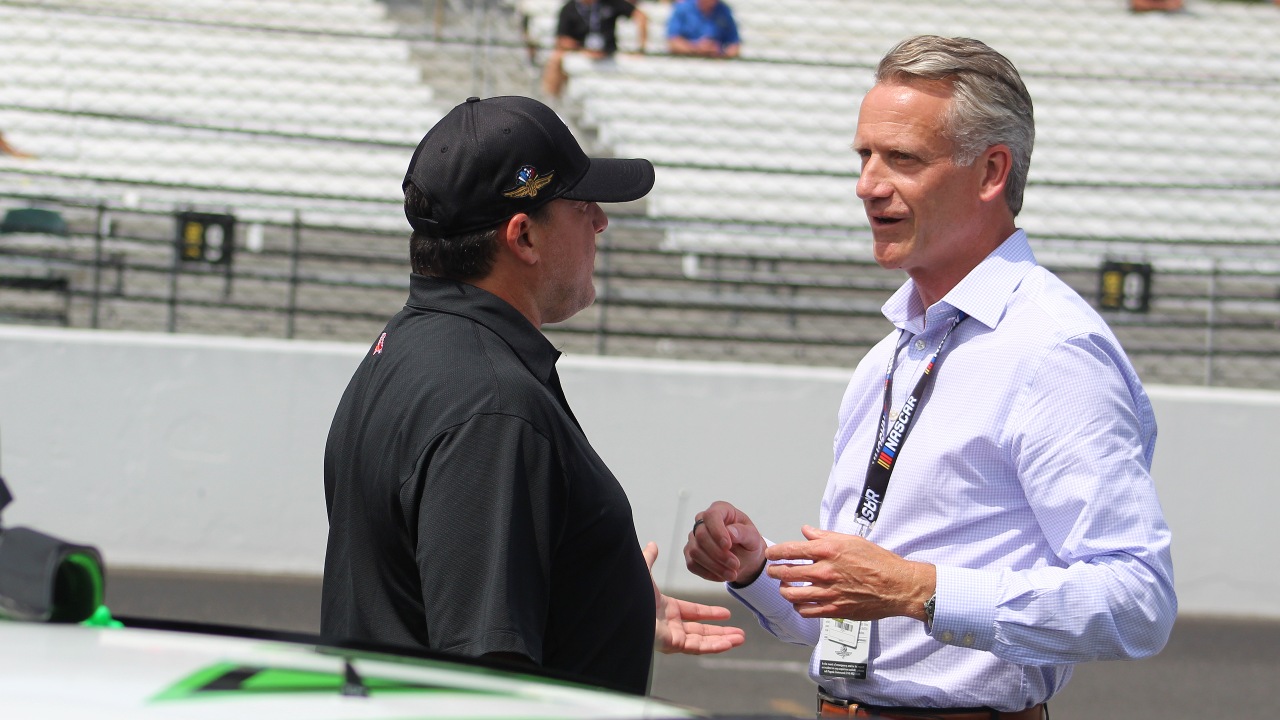 Explosive court texts force NASCAR commissioner Steve Phelps to step down