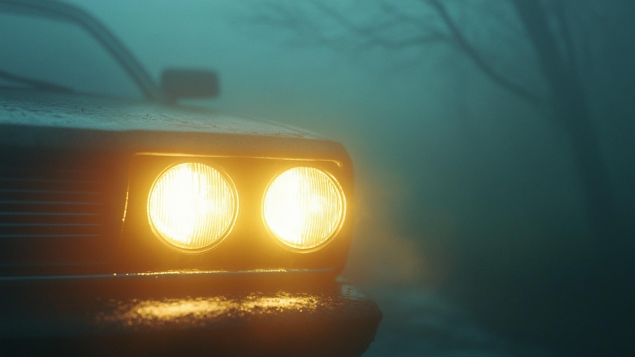 How headlights jumped from cozy yellow to blistering white beams