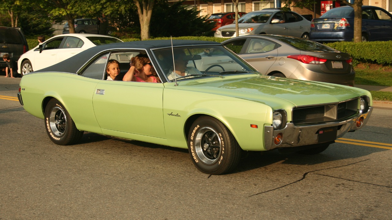 The 1968 AMC Javelin entered late and faced heavy competition from established rivals