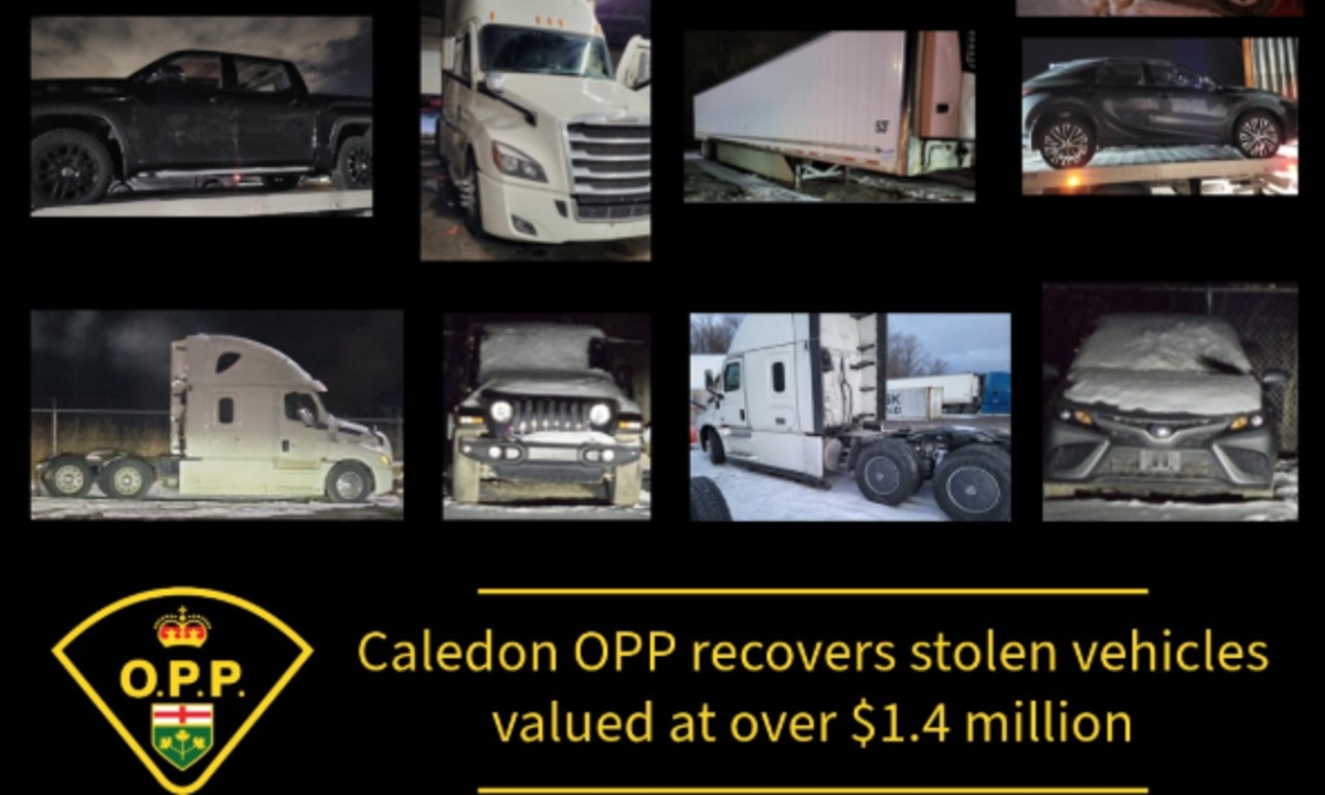 $1.4M in cars swiped from Ontario lot in under 10 minutes