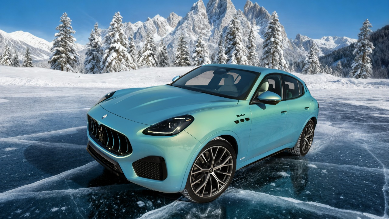 This Maserati special edition changes color depending on how you look at it