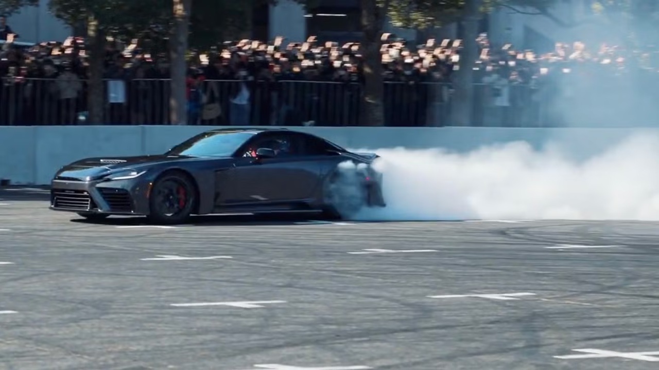 Toyota GR GT spotted in action with wild looks and fierce sound
