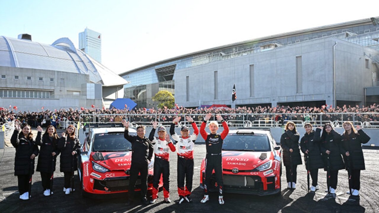 Toyota turned Tokyo Auto Salon into a no-limits rally playground