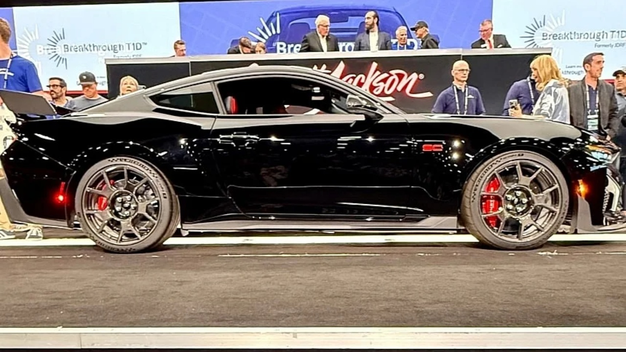 VIN 001 2026 Mustang Dark Horse SC Track Pack fetches $1.25M for Breakthrough T1D