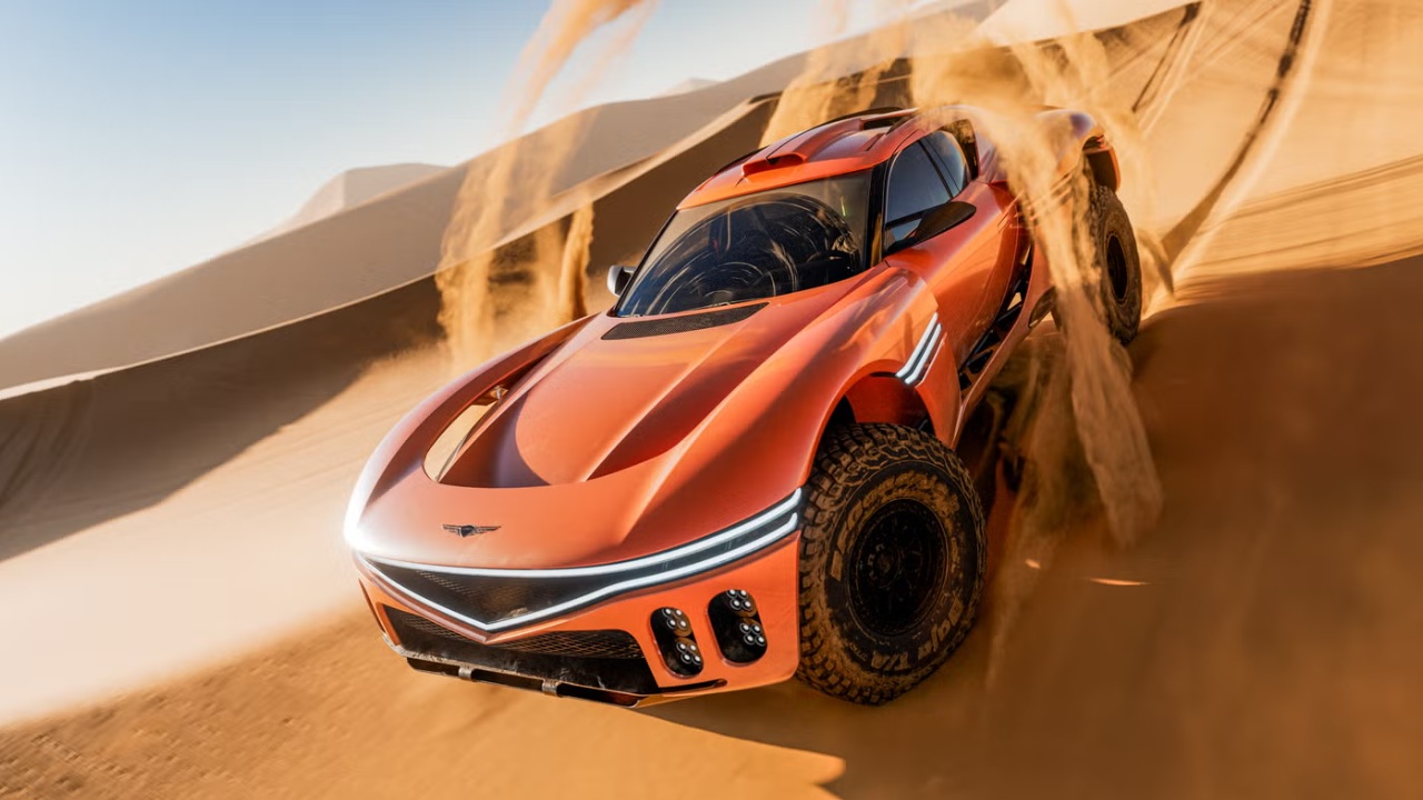 Genesis just built a dune-jumping hypercar disguised as a truck