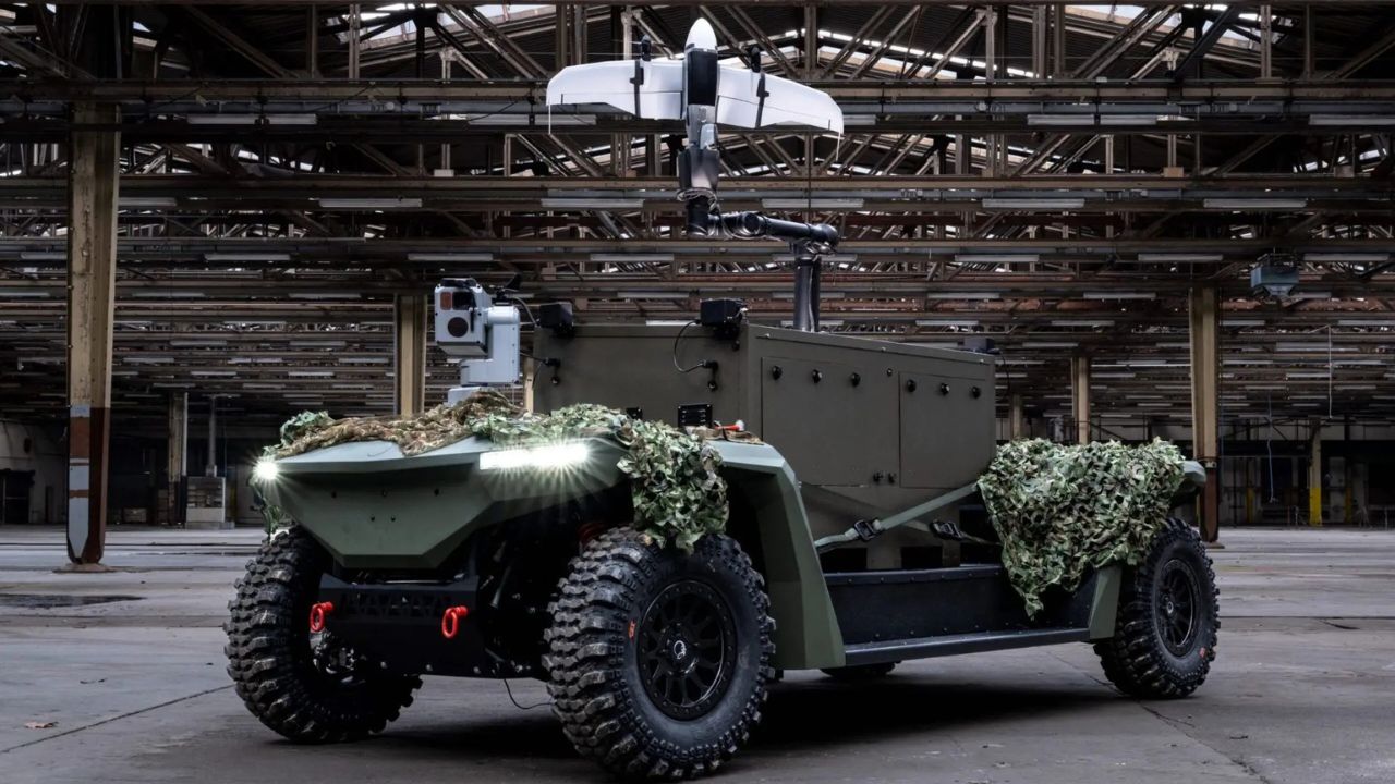 Germany unveils Mandrill robot truck for 62 mph battlefield rescues