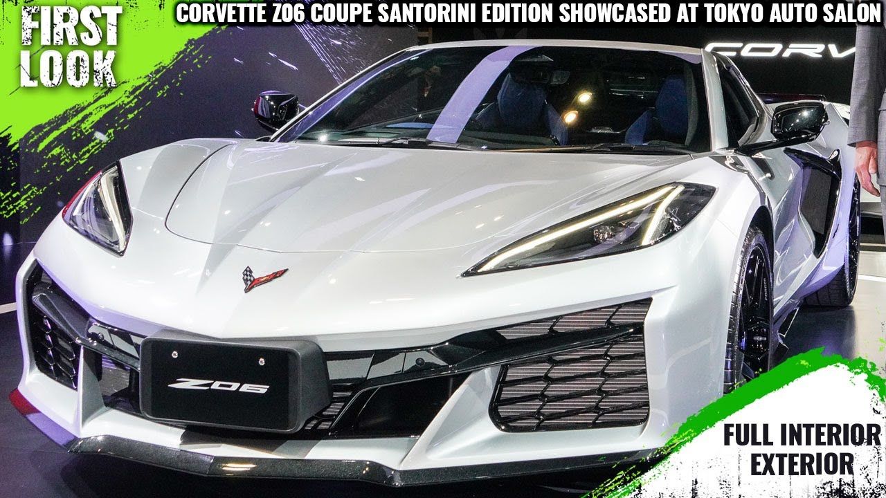 Chevy unveils Japan-only 2026 Corvette Z06 Santorini special