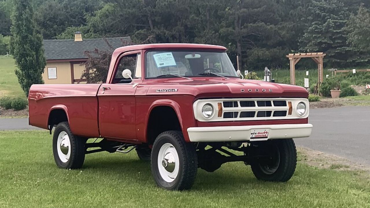 The 1968 Dodge W-200 brought heavy-duty performance to the forefront