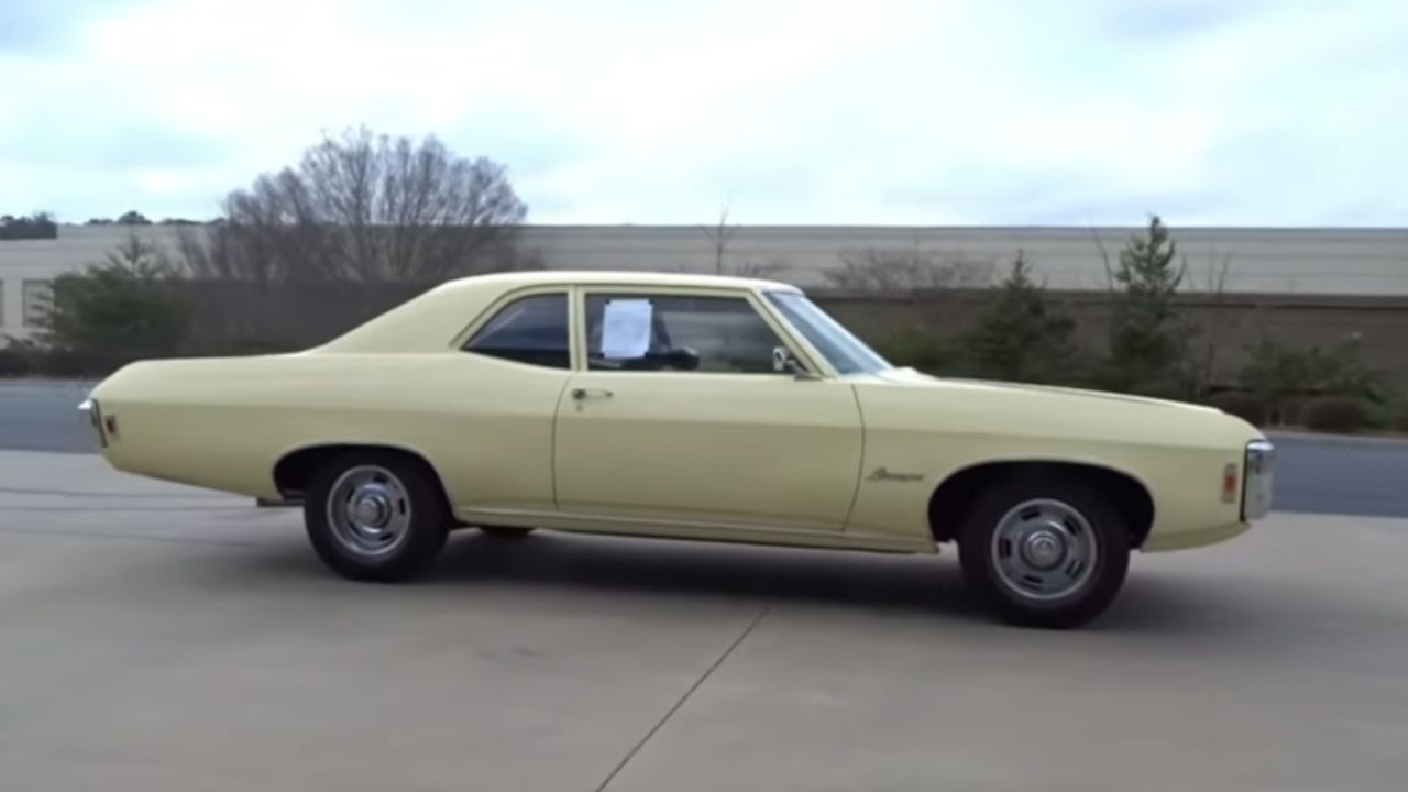 The 1969 Chevy Biscayne delivers more power than it shows