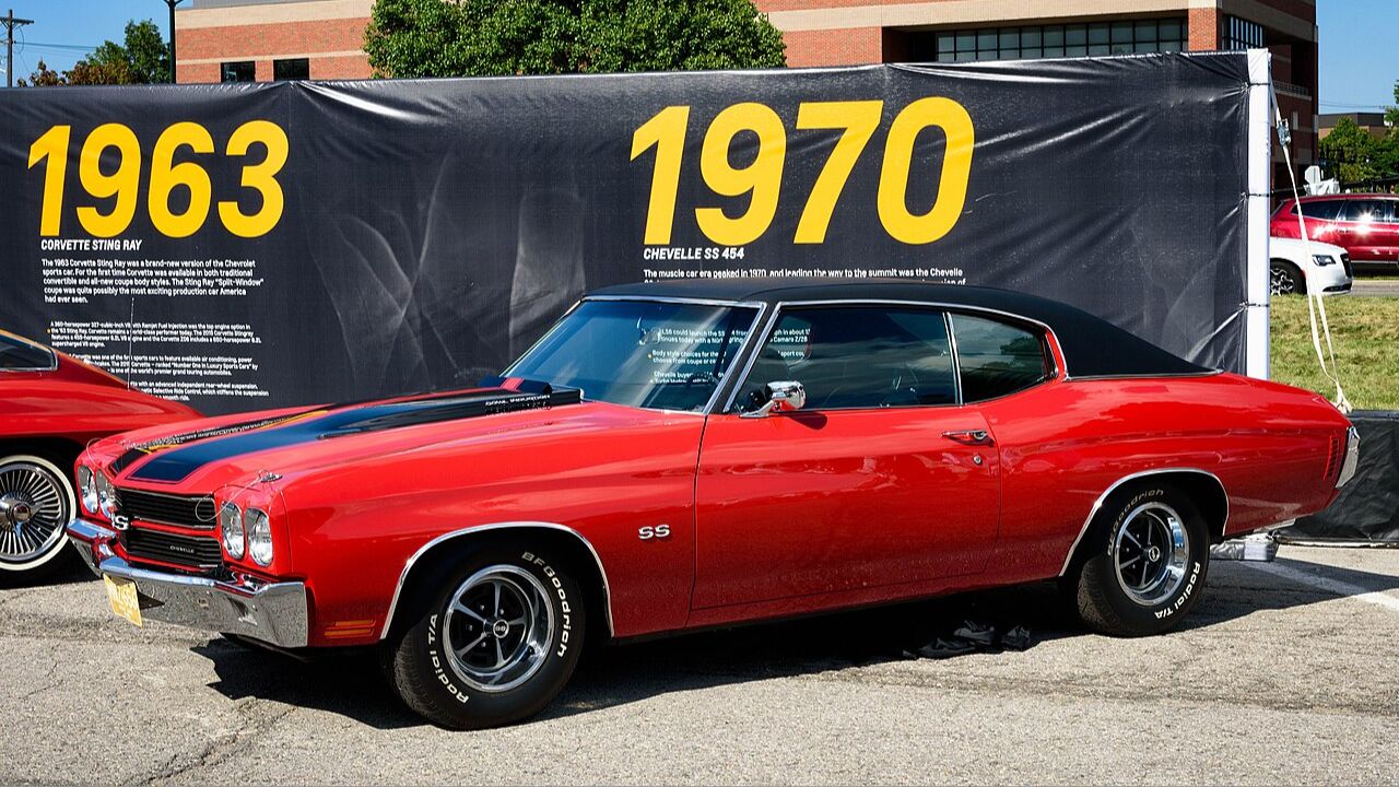 The 1970 Chevrolet Chevelle SS 454 delivered power that defined the muscle era