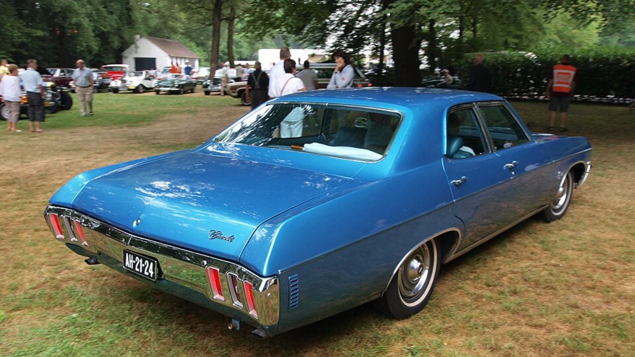 Long before downsizing the 1970 Impala SS 454 carried full-size muscle attitude