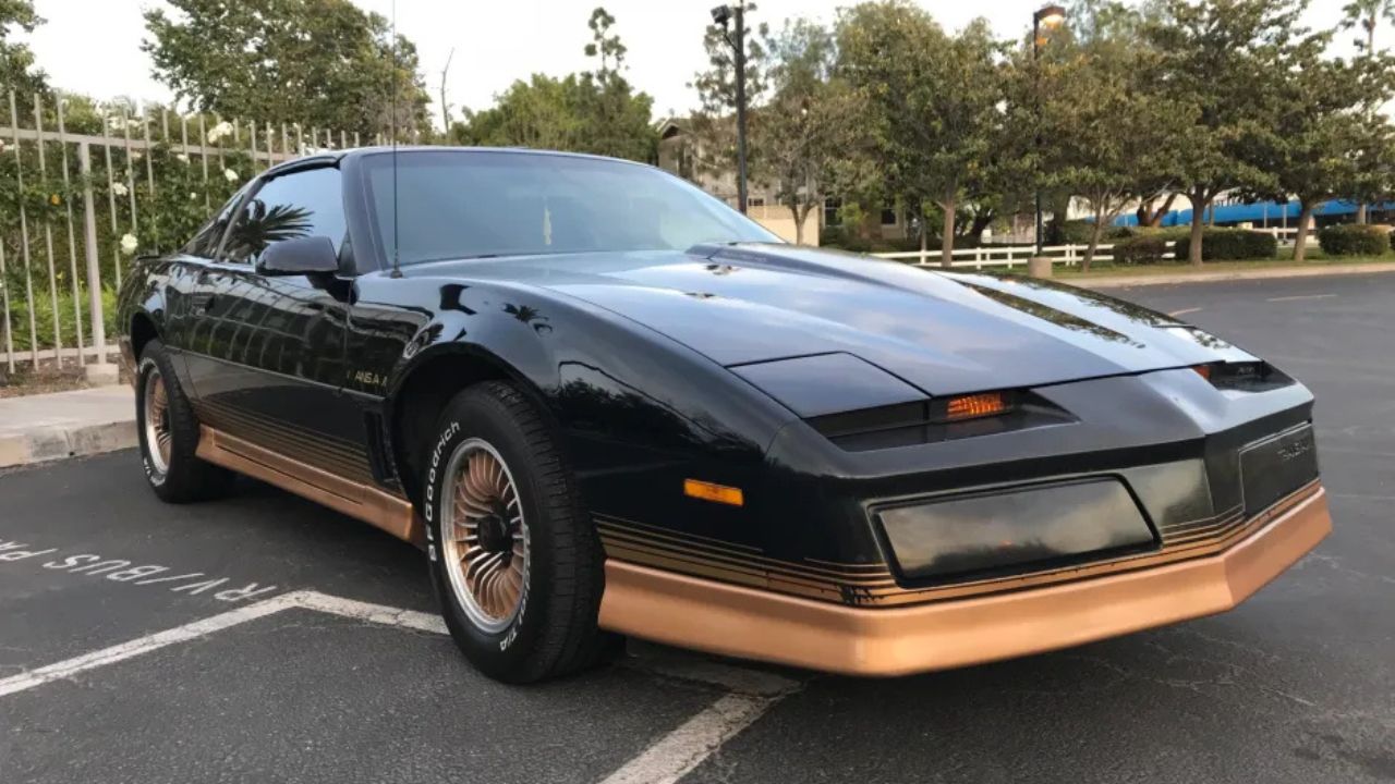 The 1984 Pontiac Trans Am 15th anniversary edition highlighted new tech
