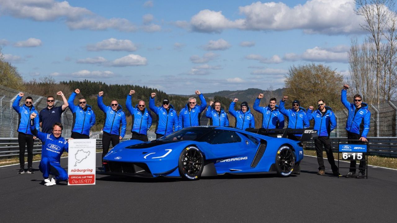 Ford’s track-only GT Mk IV just rewrote expectations at Nürburgring