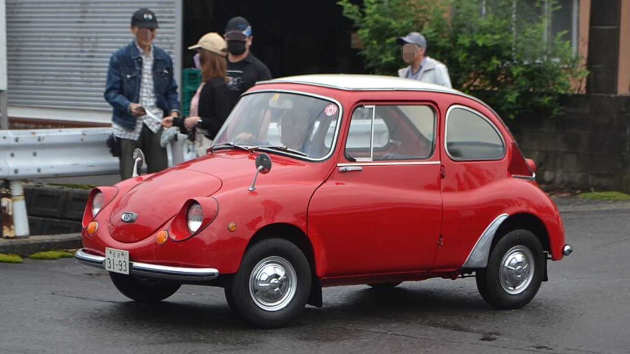 The 1968 Subaru 360 looks small until you realize what it represented