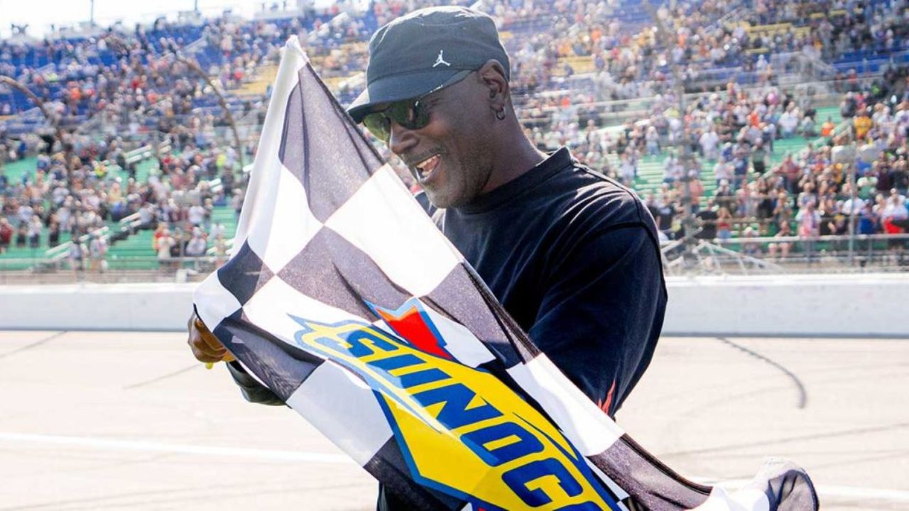 Michael Jordan hails Tyler Reddick after Kansas win for 23XI Racing