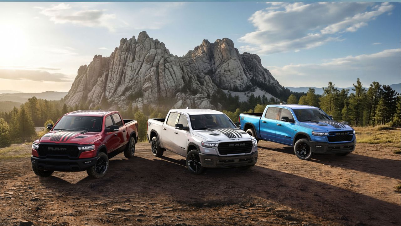 Ram is going all-in on America’s 250th with bold trucks and unexpected design touches