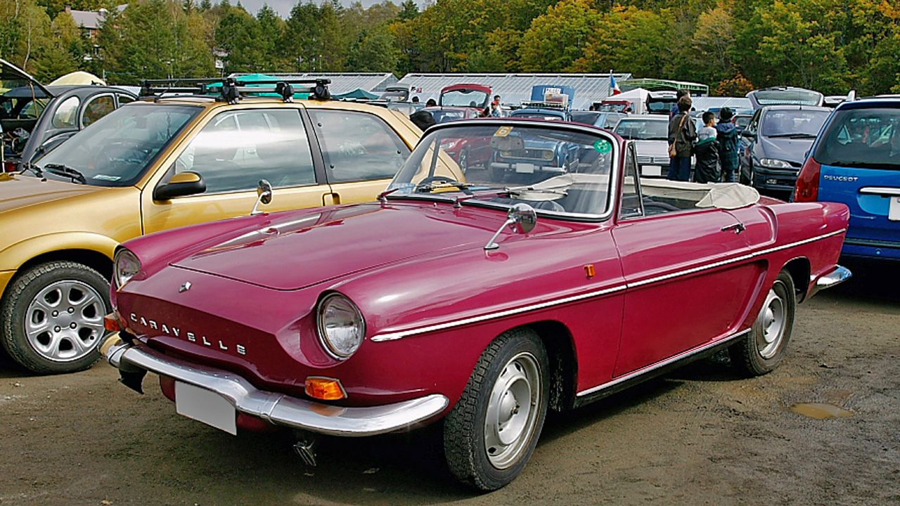You’ve probably never heard of the 1957 Renault Caravelle but it leaned into style