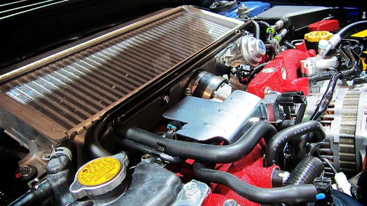 Subaru Impreza WRX STi Engine Bay