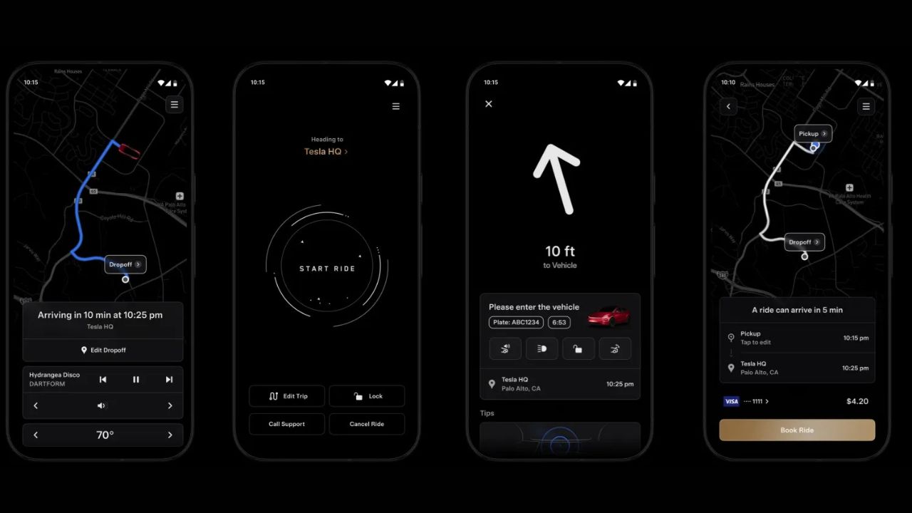 Tesla finally launched its robotaxi app on Android after a long delay