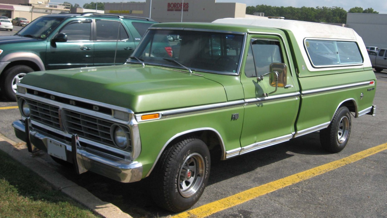 The 1973 Ford F-100 introduced a new era of truck design