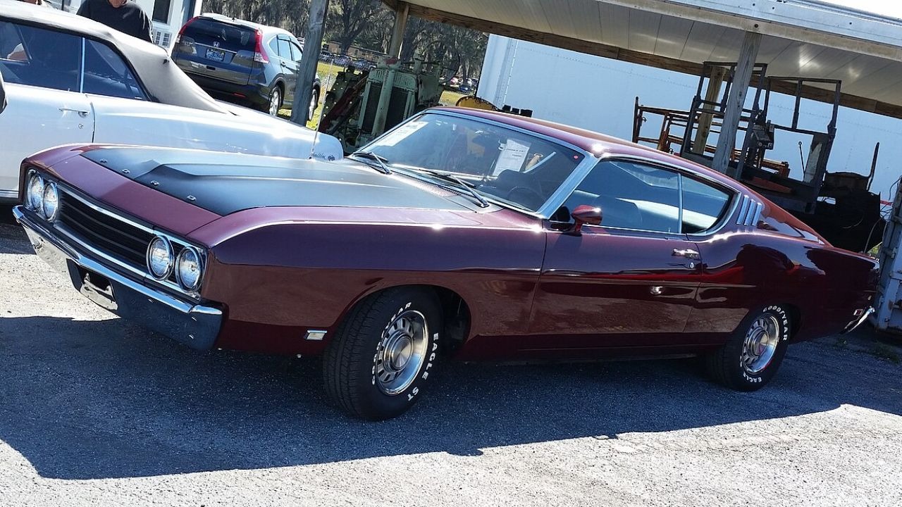 Built with racing in mind the 1969 Ford Torino Talladega stood apart