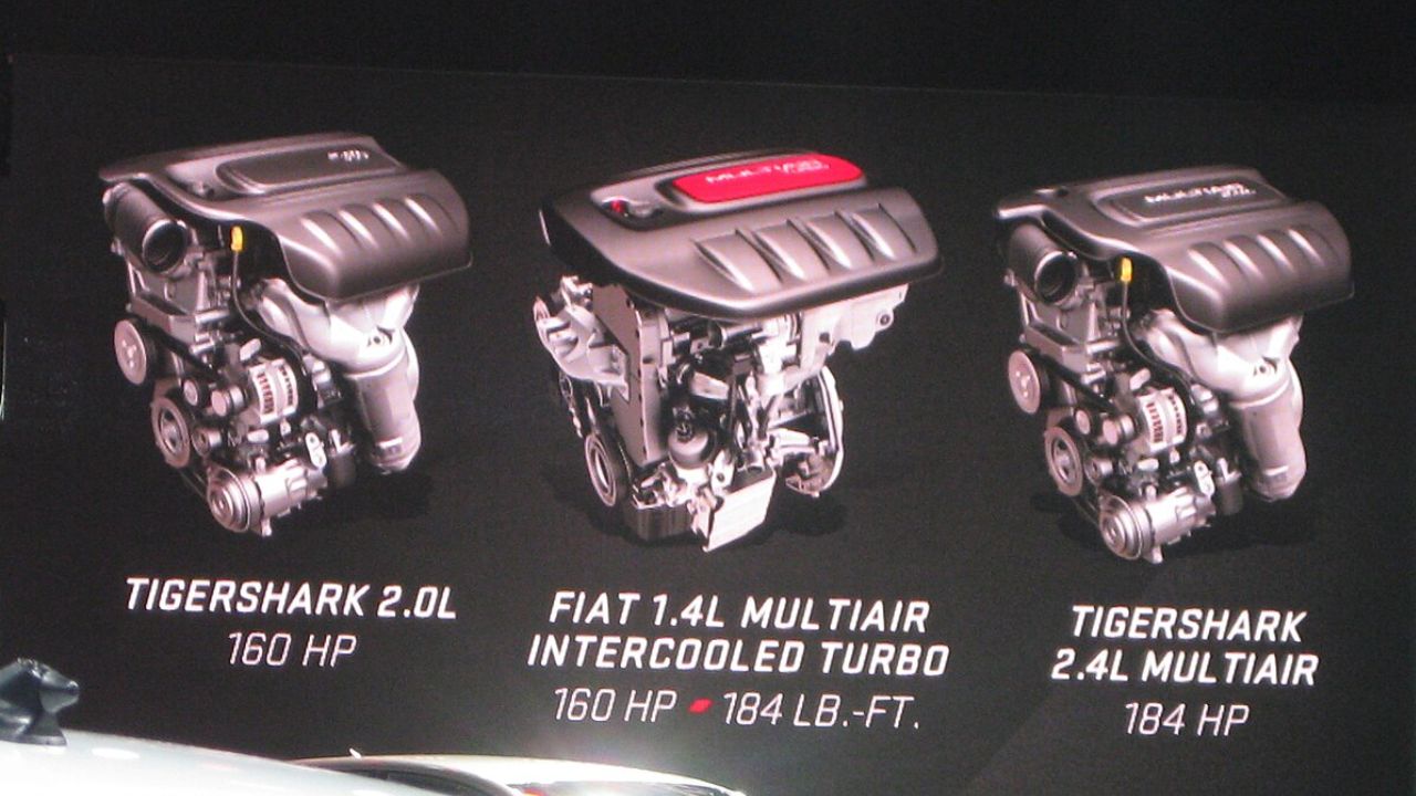 13 Fiat - Dodge Dart at NAIAS 2012 Multiair and Tigershark