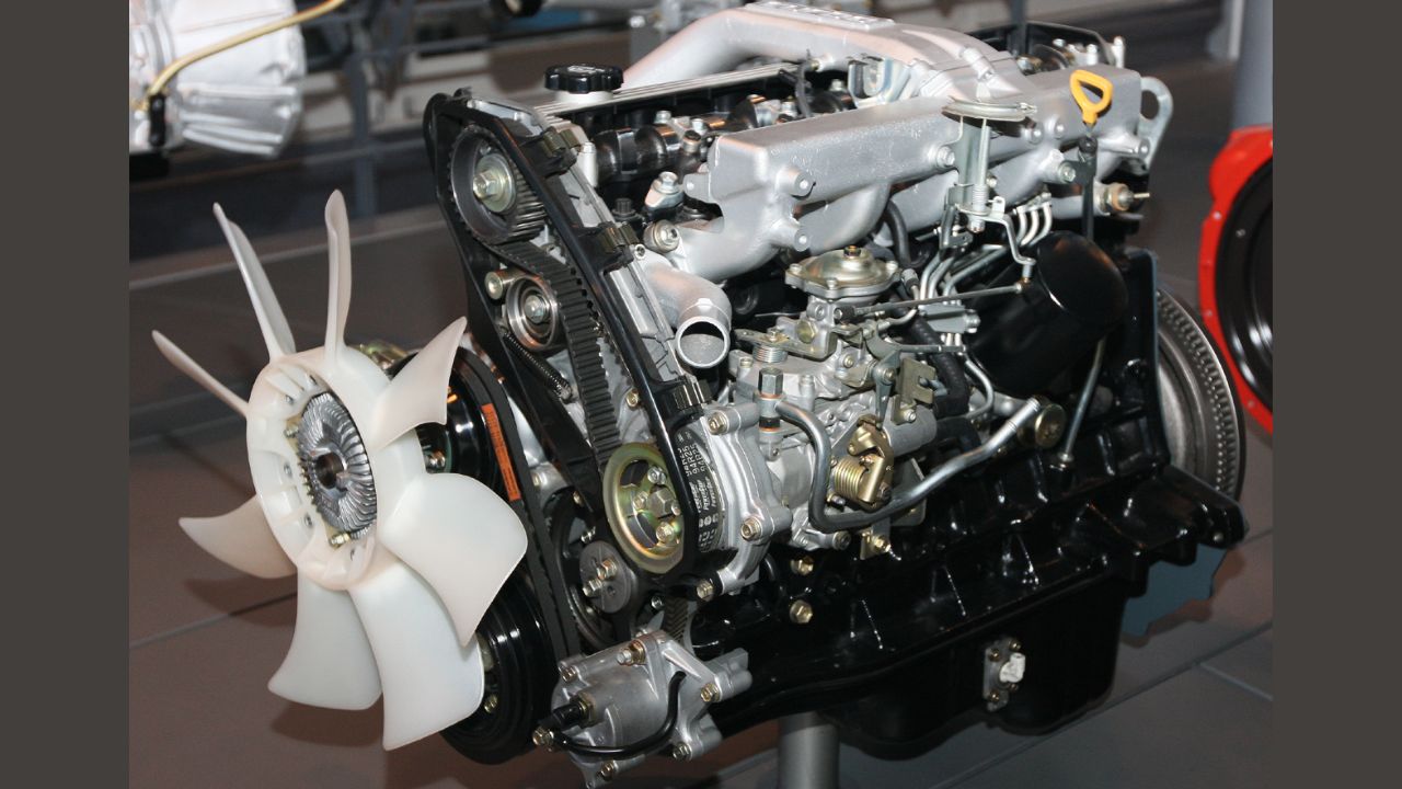 1989 Toyota 1HD-T Type engine