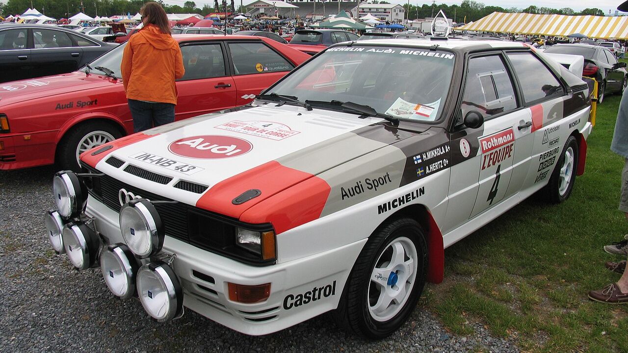 Audi Quattro Rally Car