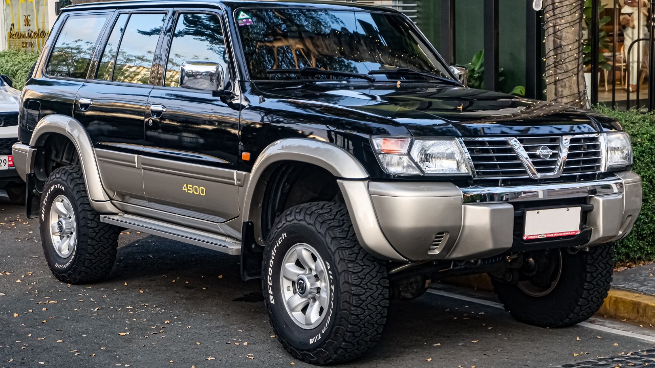 A Nissan Patrol Y61, home of the TB48DE
