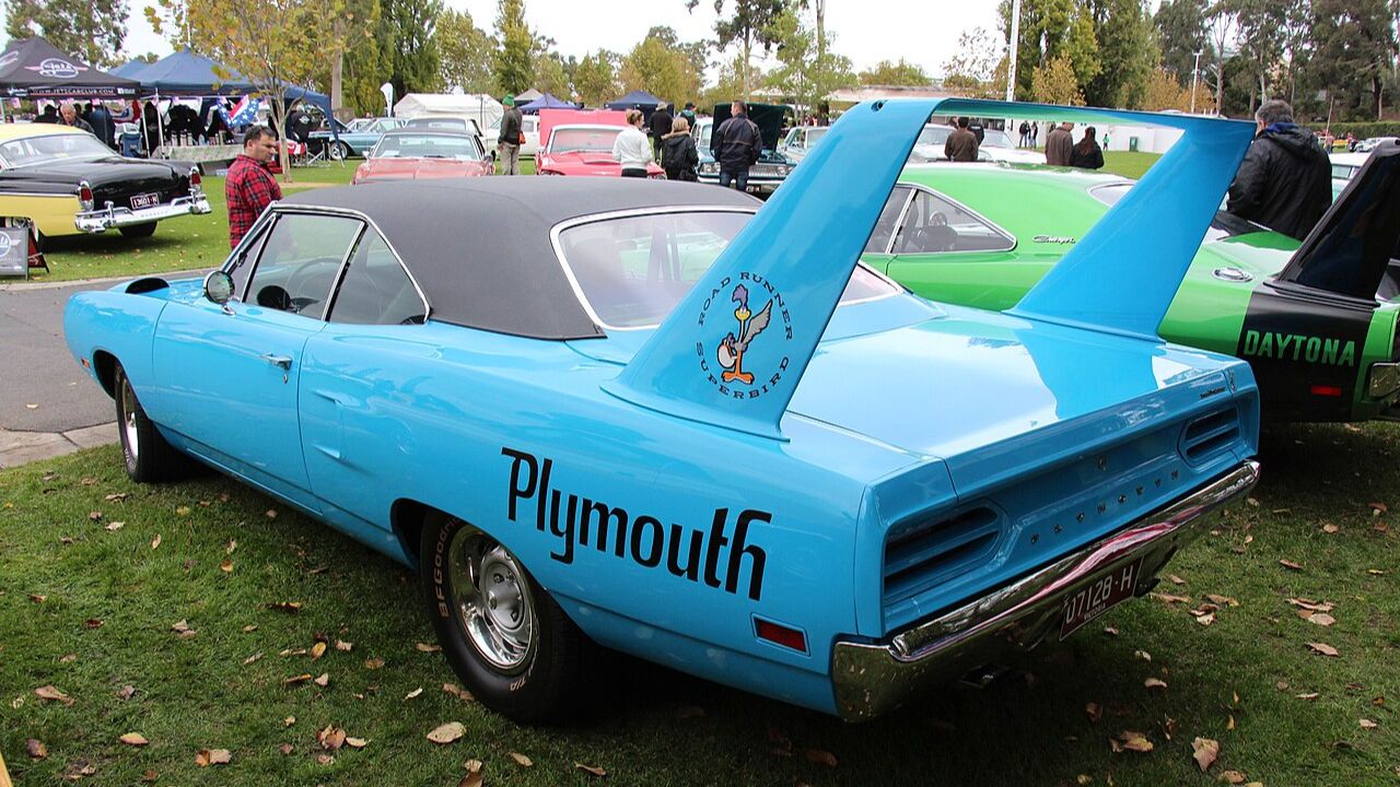 The strange history behind the 1970 Plymouth Superbird’s giant wing