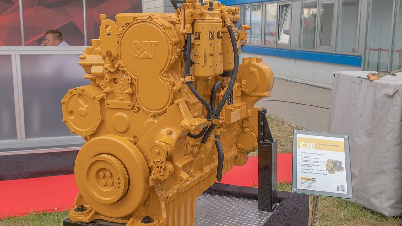 Caterpillar C18 diesel engine