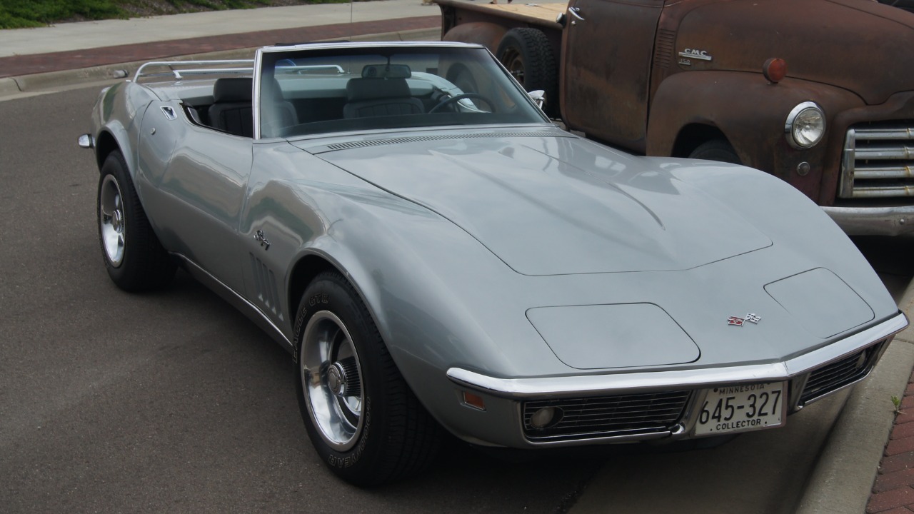 The 1969 Chevrolet Corvette Stingray balanced performance and style unusually well