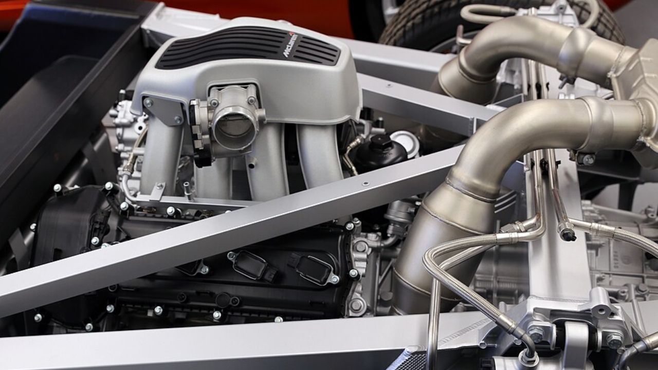3.8 liter McLaren M838T engine