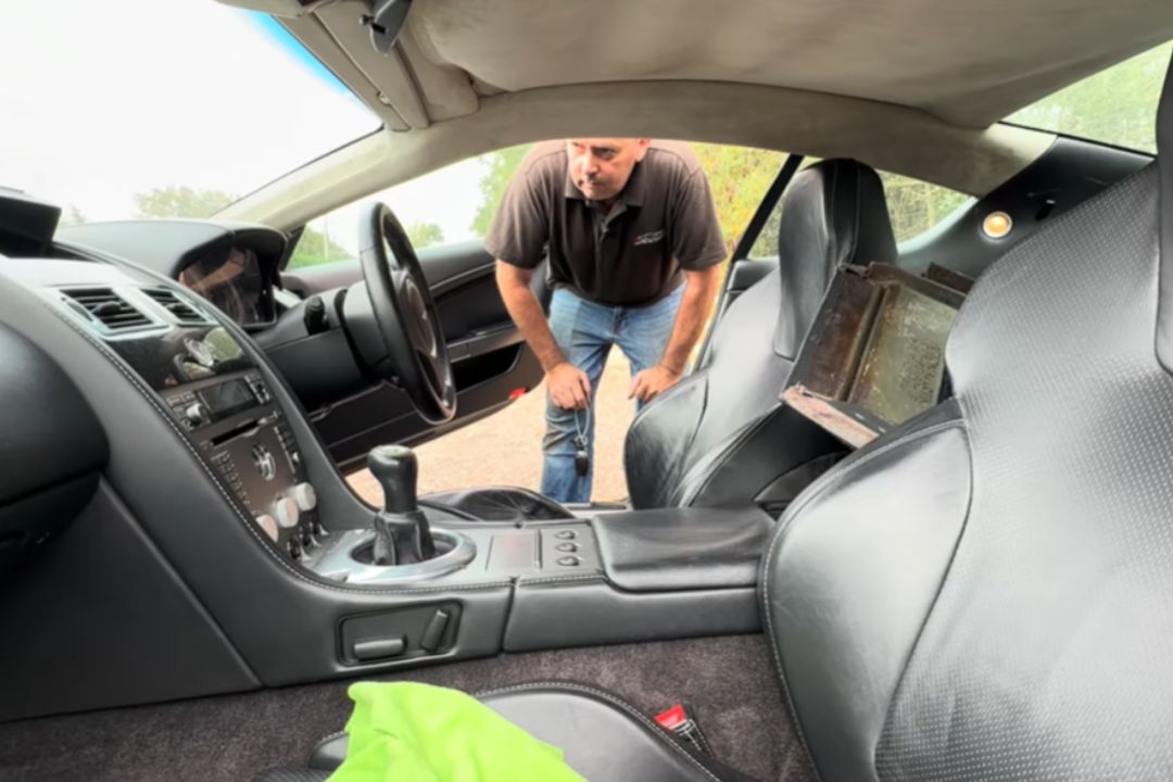 They Snagged a Dirt-Cheap Aston Martin DB9, Only to Discover It Was a “Very Rare” V12 Manual