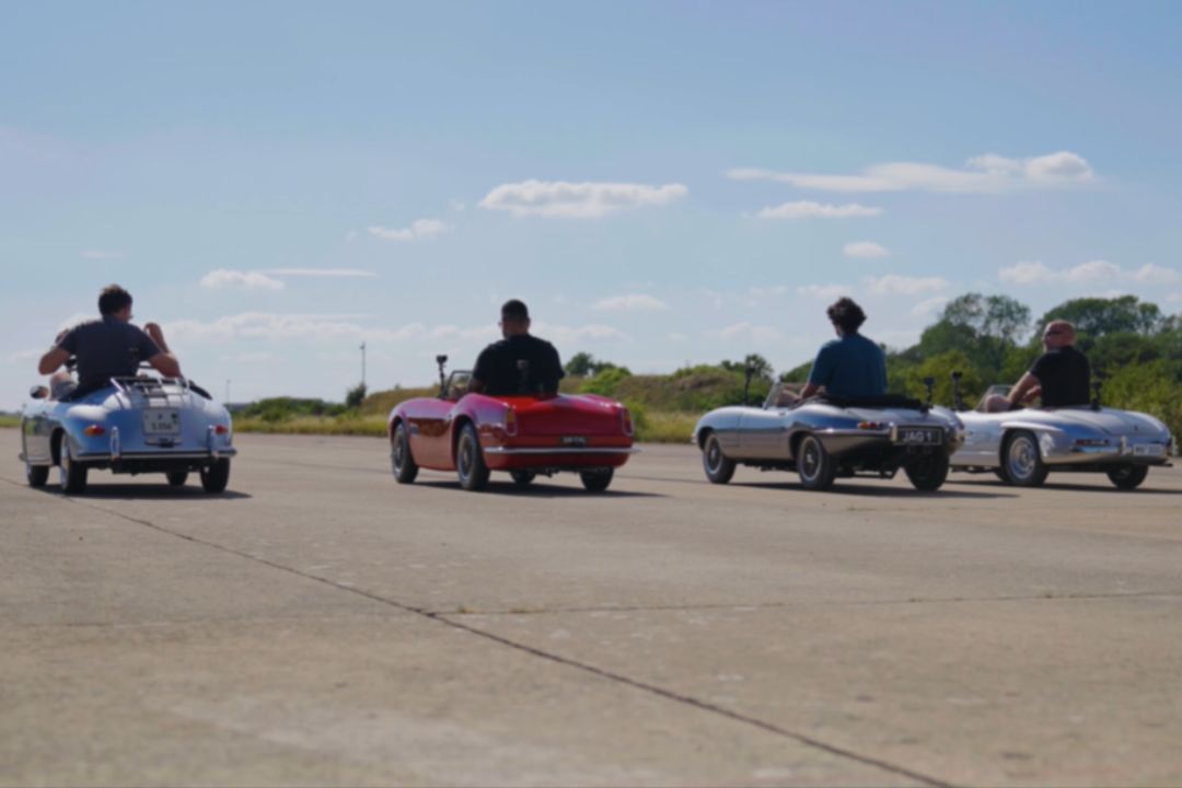 Grown Men Cram into 9-HP Toy Cars, Then Take Drag Racing Way Too Seriously