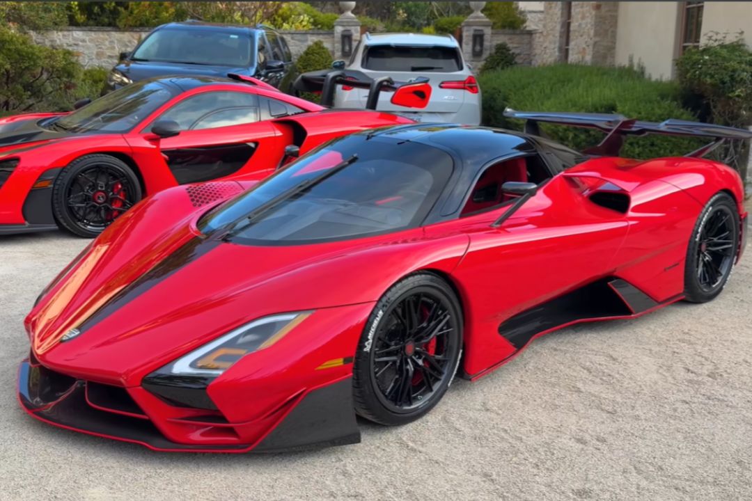 “That is beautiful.” He waited 8 months for his $2 million SSC Tuatara, and the first look was jaw-dropping