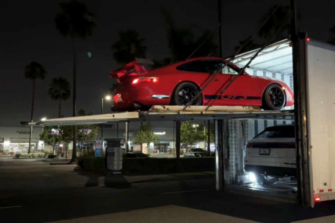 He sold his Porsche GT3 for $125,000. The final profit is almost embarrassing