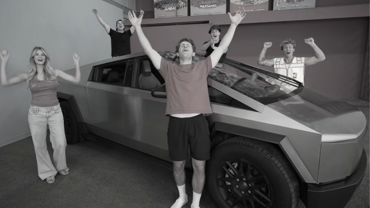 Would you do anything to win a Cybertruck? See 5 people push themselves to the limit in an endurance challenge!