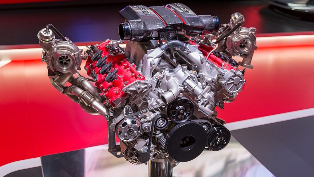Ferrari 488 Pista's 3.9L Twin-Turbo V8