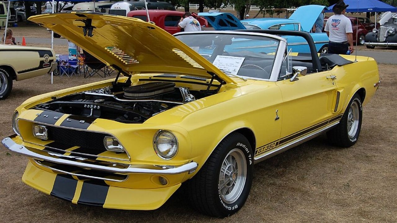Image Credit:Joe Ross from Lansing, Michigan – 1968 Ford Mustang Shelby GT 350, via Wikimedia Commons, CC BY-SA 2.0