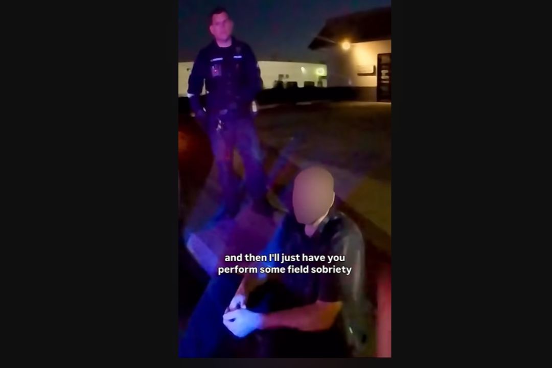 DUI driver insists nothing happened after cops find his Toyota missing a wheel