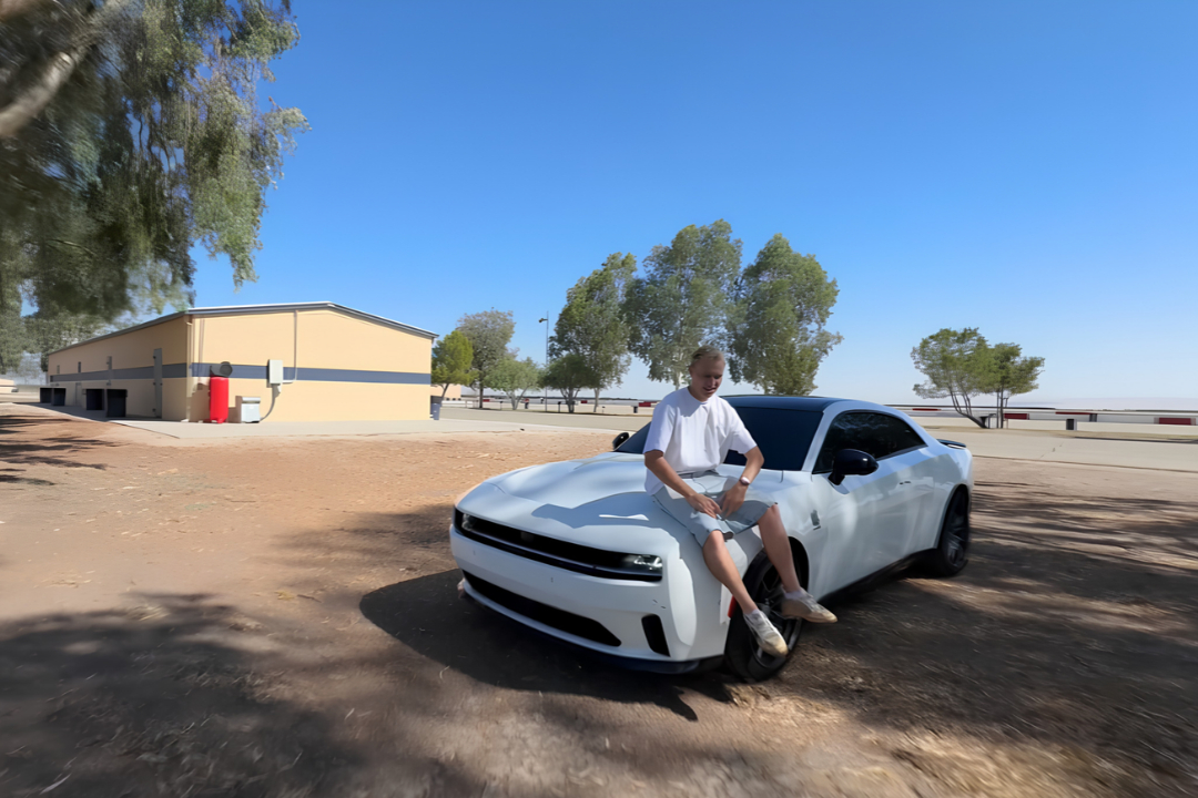 “This Car Is Actively Working Against Me”: Influencer’s Track Drift Attempt In New Electric Dodge Charger