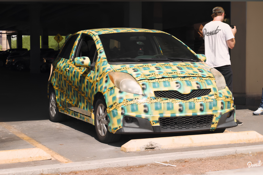Hackers designed a Toyota Yaris livery so ugly it confused AI surveillance cameras