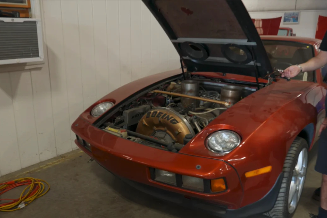 From a jet-powered Porsche to a scooter in a trunk, this car collection has no chill