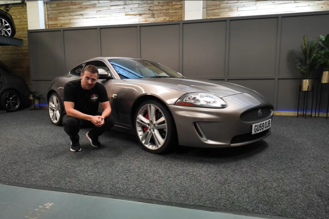The engine alone is worth nearly $4,000 — which means the rest of this V8 Jaguar was practically free