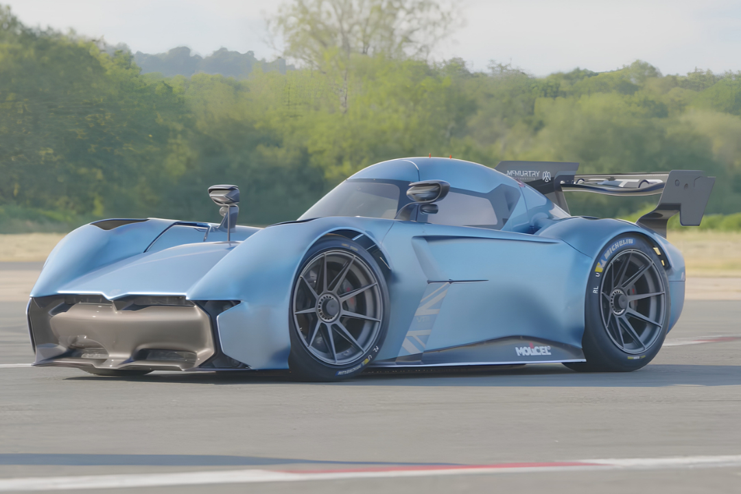 Travis Pastrana drives the car that beat an F1 time — then seizes a Caterham having too much fun