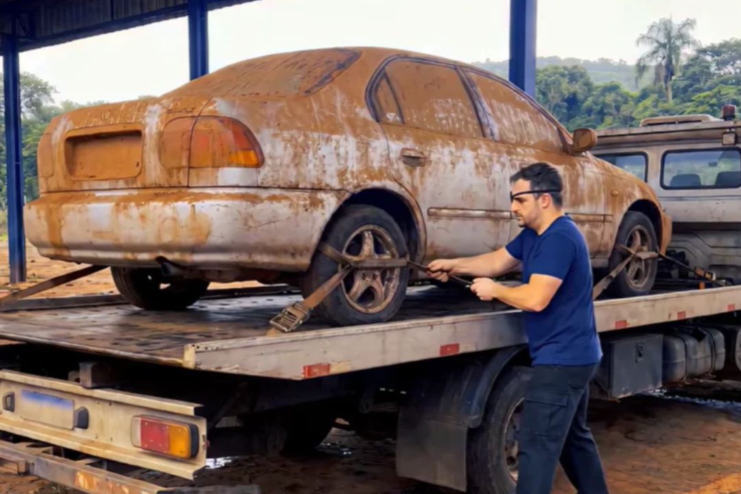 Mechanic open-heart surgery on a $500 auction Civic reveals why water kills engines